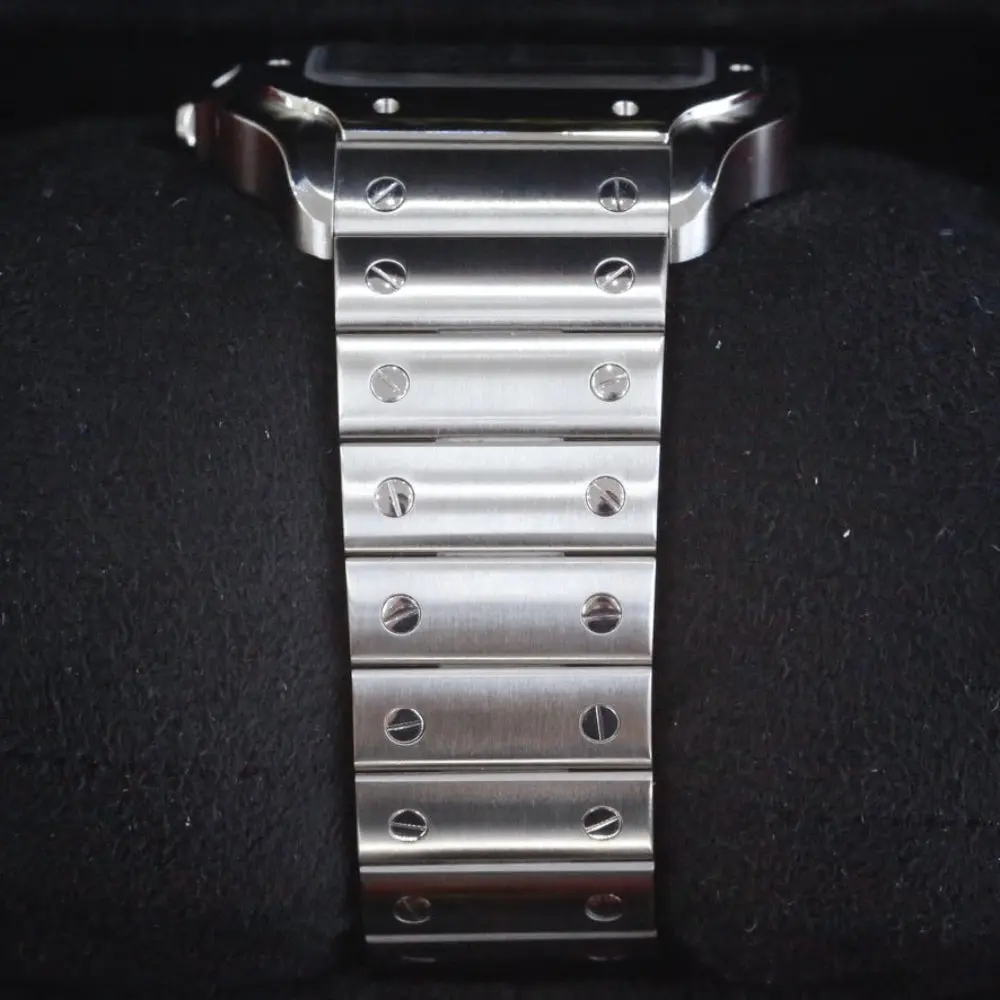 Cartier De Santos Green Dial WSSA0062 Year: 2025 - Image 4